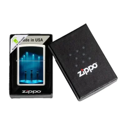 encendedor zippo alien design